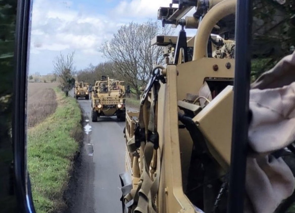 🇬🇧 A Squadron @thewelshcavalry have been out and about around Norfolk conducting jackal driving training in preparation for exercises and operations later in the year.                                                ——-📷theroyalarmouredcorps