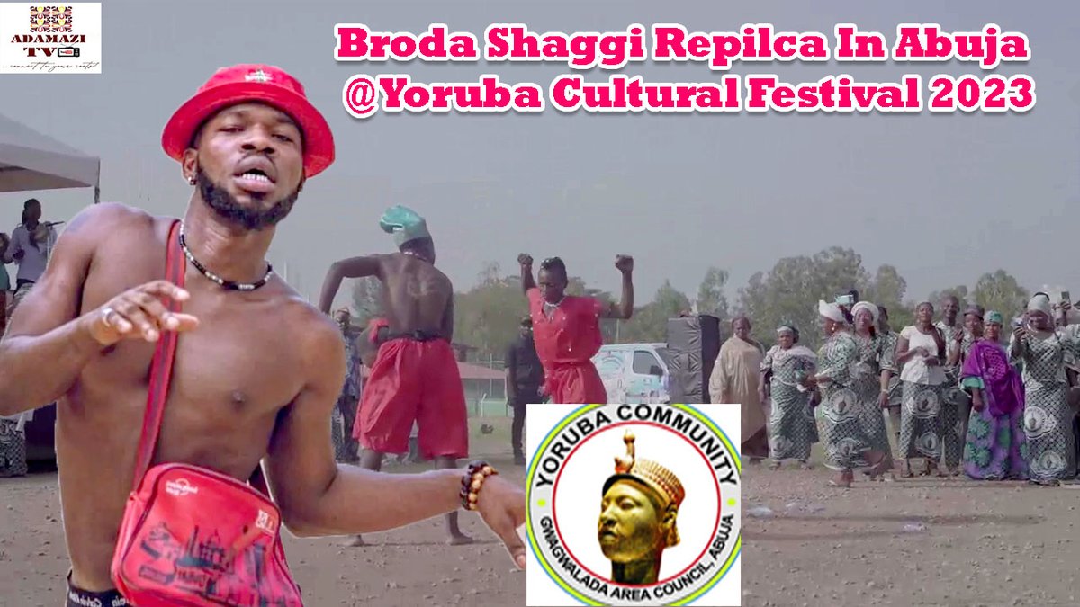 AdamaziTv's tweet photo. https://t.co/keIeWUANH4
Click the link above to see Broda Shaggi Replica In Abuja Nigeria @Yoruba Cultural Festival 2023
#AdamaziTV
#CelebratingYorubaCulture
#YorubaNation
#YorubaDayAbuja
#YorubaCommunityInAbuja
#BrodaShaggi https://t.co/QLWGWyr3aY