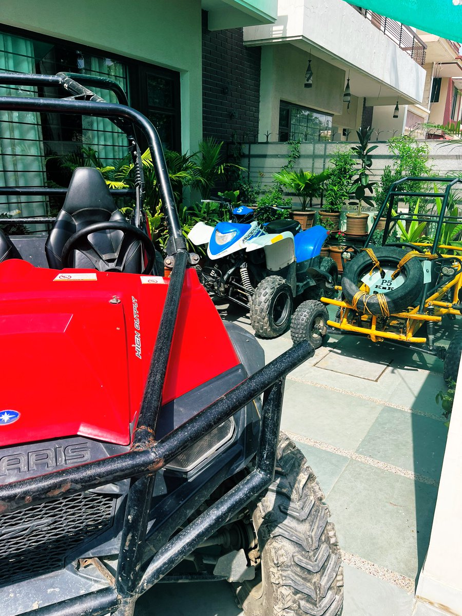 ShivrattanDhil1's tweet photo. New Whips🔥🙏🏻 #Polarisrzr #Polarisphoenix #Mudslinger #Atvbike #Polarisindia https://t.co/i4UcZczXAh