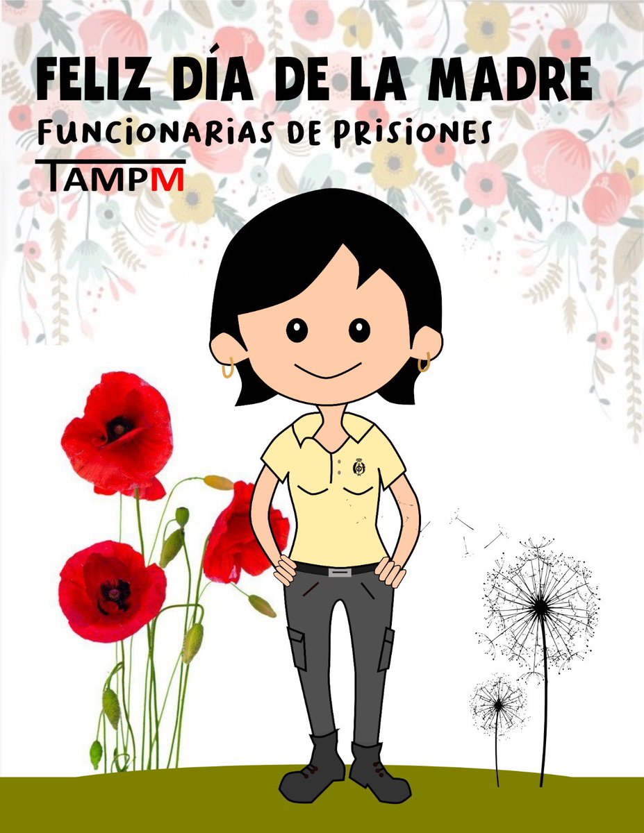 🖤 FELICIDADES a todas las “Mamás” en el Día de la Madre 💐

En especial a las Funcionarias de Prisiones que sobrellevan su maternidad con este difícil trabajo, pero sin olvidar a TODAS las Madres de los Trabajadores de Penitenciarios

FELIZ #DiaDeLaMadre2023

#TAMPM