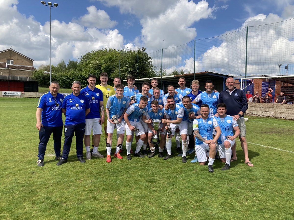 rothtisersport's tweet photo. Champions … congrats to Ship Inn FC, winners of the Brian Beeley KO Cup for the very first time. Beat AFP 2-1 with a late winner in front of 350 spectators at Roundwood.  Good, keenly contested final that could have flipped either way. @Rdslfootball @ShipInnFC https://t.co/0st1vHLm1P