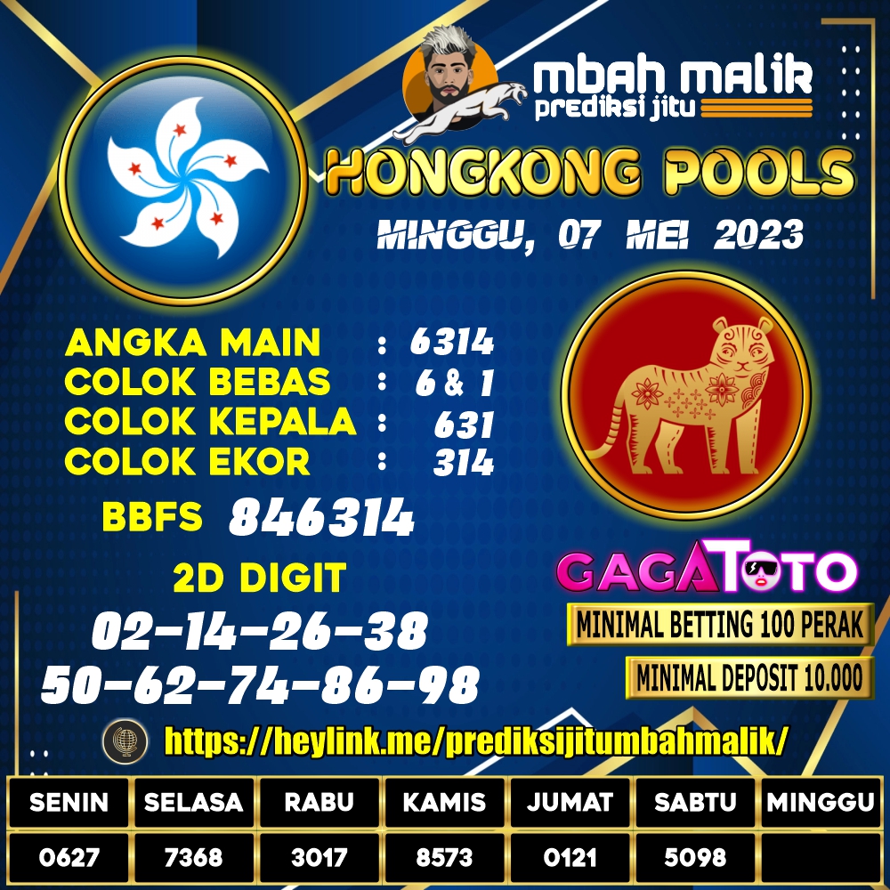prediksimalik's tweet photo. 🇭🇰PREDIKSI JITU MBAH MALIK HONGKONG POOLS🇭🇰
💫Minggu, 07-05-23💫
UPS bosku! Semoga Lurus! Salam JP!
💎Link #prediksijitumbahmalik : https://t.co/MvhXTSvpy5
#prediksijitumbahmalik #mbahmalik #gagatoto #prediksitogel #prediksijitu #prediksitogelhk #prediksihk #togelonline https://t.co/5sMdW89DW5