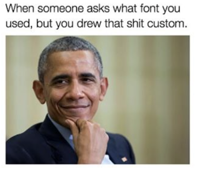 ainatiakurdadze's tweet photo. Helvetica vs. Arial: The eternal battle of the fonts! ⚔️
#FontWars #designmemes #designermemes https://t.co/HsRdUQZXAt