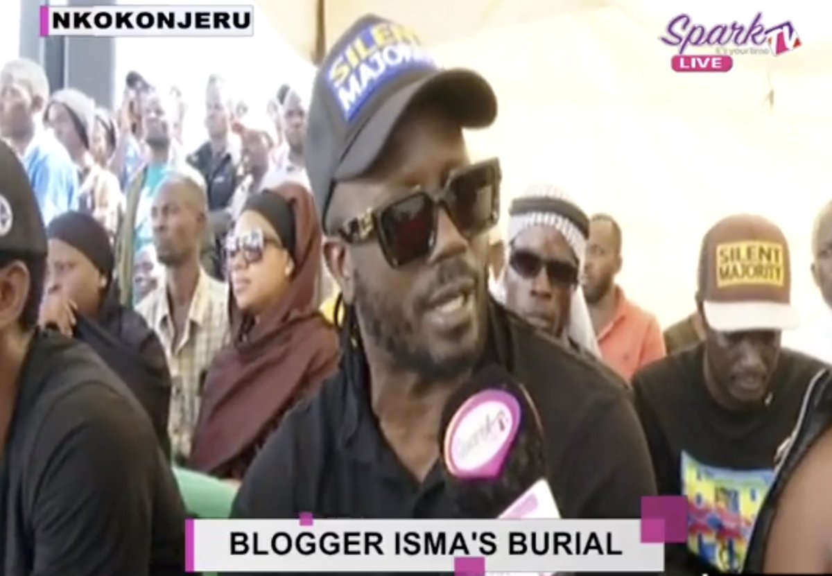 sparktvuganda's tweet photo. I kept trying to call Isma's phone until they sent me the video, and then I accepted that he had died. I am one of the people who convinced Isma to come back to Uganda. I want Uganda to learn from his good deeds and leave the bad behind. - Bebe Cool #LiveWireUpdates https://t.co/grMwwpMOBL