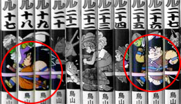 明日から使えるムダ知識 ドラゴンボールのヤジロベーは 背表紙に2回登