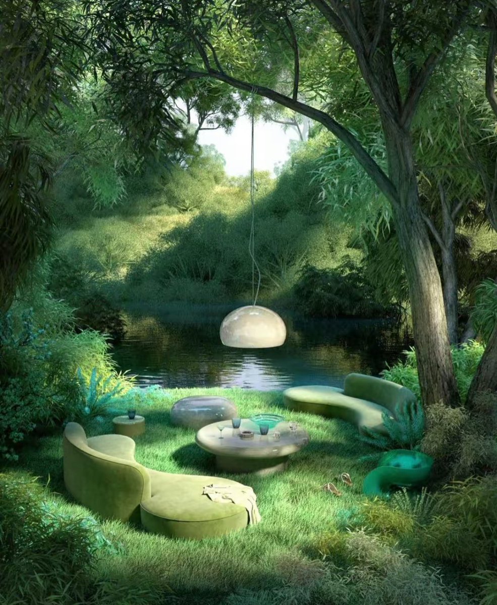 Jungle living space.