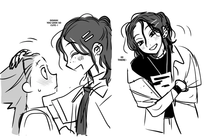 he's really tall (1m90 / 6'2") and speaks fluent french 🍁