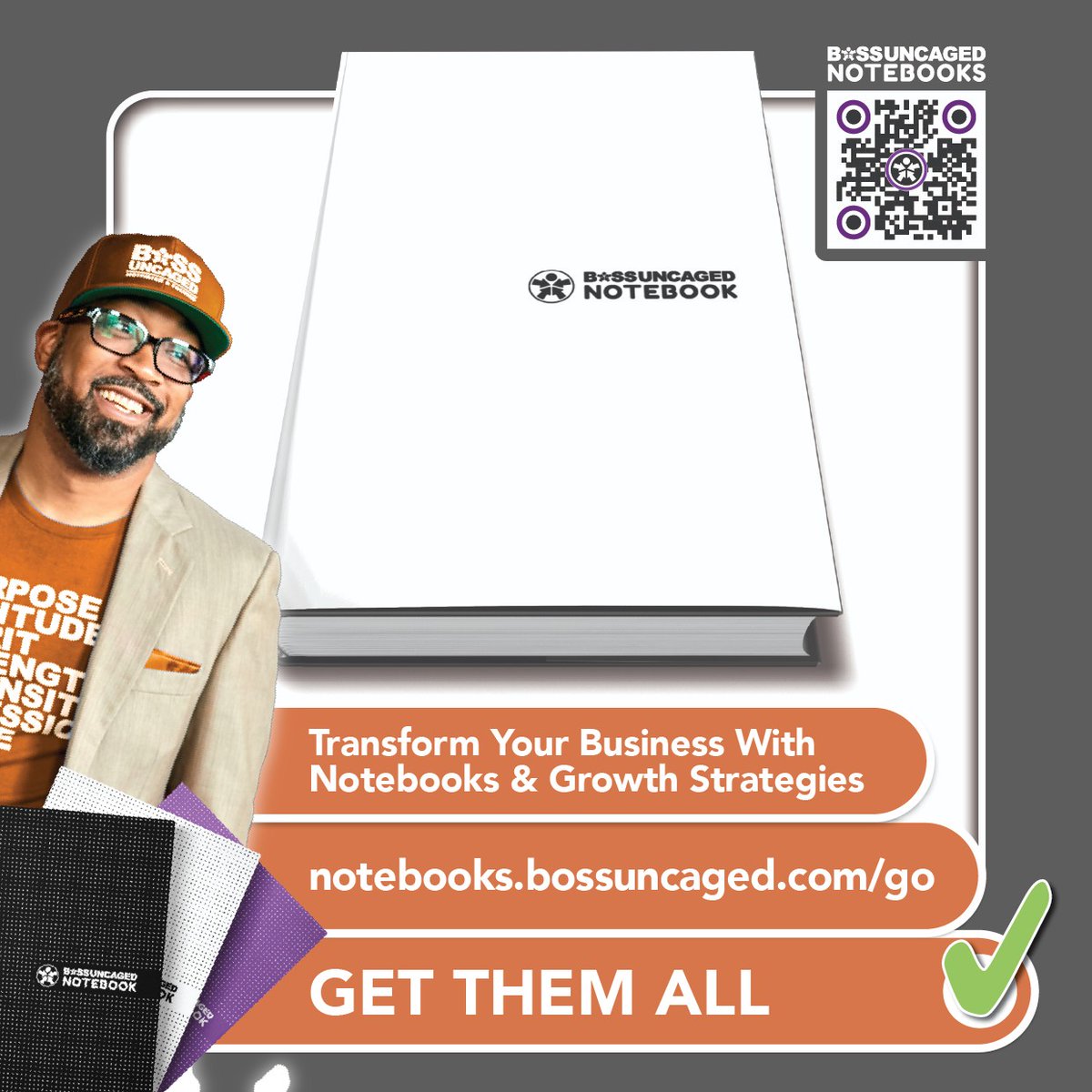 SAGrant360's tweet image. Are you a business owner, entrepreneur, or just starting? Learn how to use Boss Uncaged Notebooks tools to improve your workflows, generate new ideas, and quickly find your notes. You won&apos;t regret it! sbee.link/rbhwmpa6f9 #notebooks #journaladdict #notes