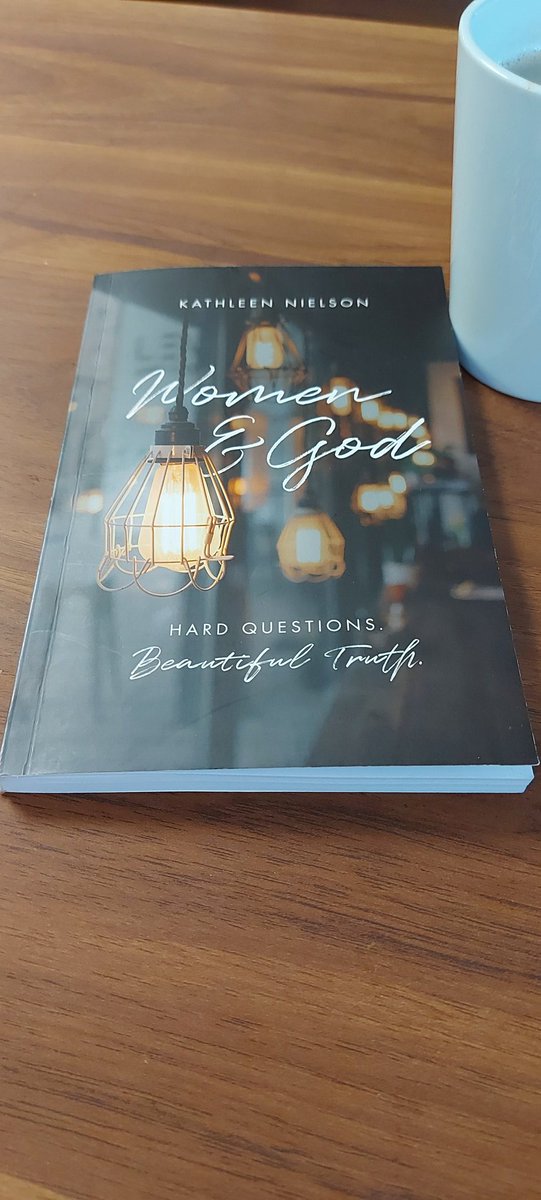 TroutonEsther's tweet photo. My travel companion  - an excellent read so far! Regarding women &amp; what the bible says about us. https://t.co/LMujeFbpti