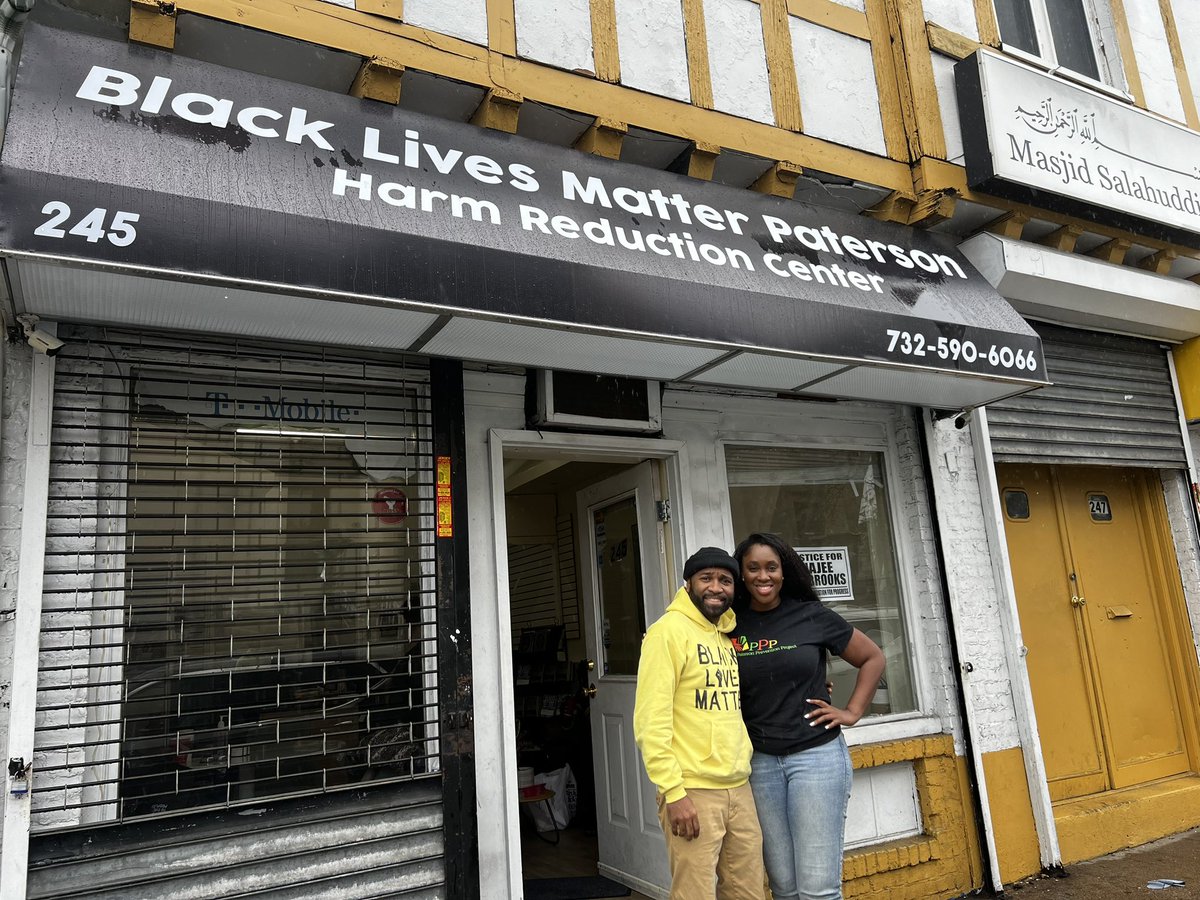 I’ve always said that people closest to the problem, have the solution. This is an example. I visited the Black Lives Matter Paterson Harm Reduction Center and I was in awe. Even with limited resources, they are IMPACTING lives. Thank you @zellieimani & Bre for doing this work.