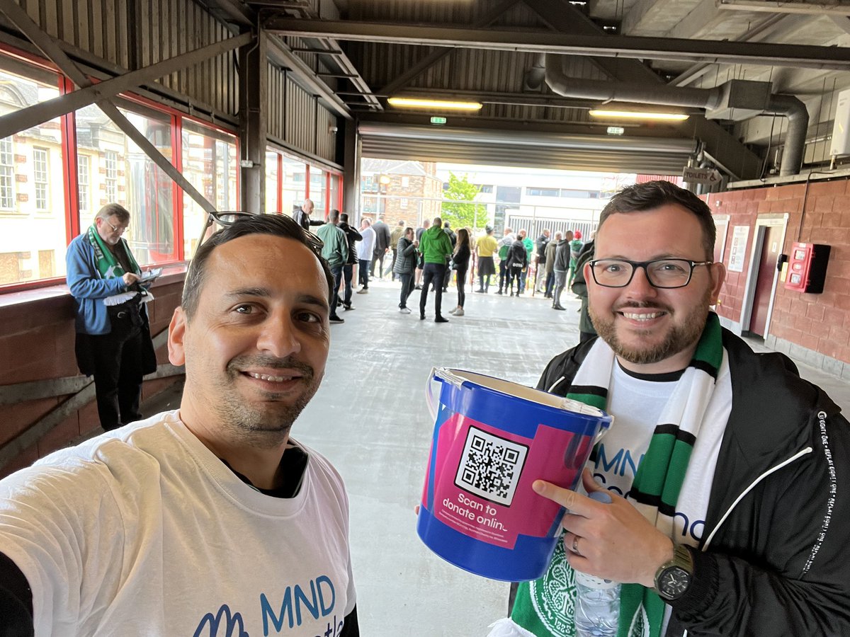 carlococozza's tweet photo. @CelticFC If you see us …. please give generously bhoys and ghirls! Waiting in the concourse… come on the hoops! @MNDScotland @Dragon211967 https://t.co/JDFdDTpGwf
