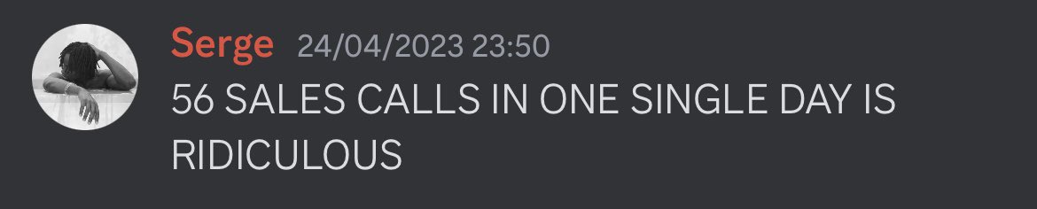 In my first week at Clientacquisition.io we managed to book 56 QUALIFIED MEETINGS in a DAY. 

All COLD outbound- NO ADS. 

Our new workflow is helping our clients achieve the same results, want it? 

Like + RT + comment “COLD” and it’s yours. 

(Must be following)