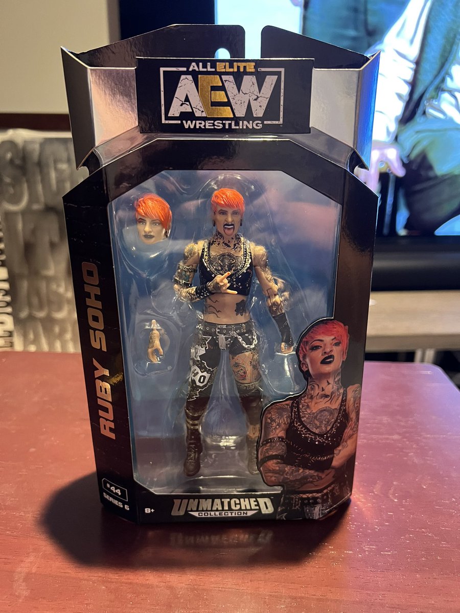 BoneheadCollec1's tweet photo. #toys #bonehead #boneheadcollectors #figures #actionfigures #figurecollector #adultcollector #wrestling #wrestlingfigures #figurephotography #letembreathe #scratchthatfigureitch #figlife #aew #runaway #ruby #rubysoho https://t.co/T0Bc2jsmp6