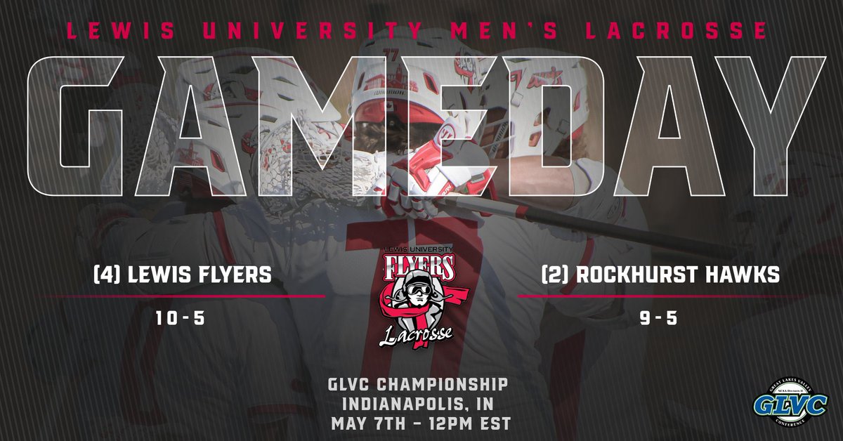 CHAMPIONSHIP SUNDAY!

Your Flyers take on <a href="/RockUMensLax/">Rockhurst University Lacrosse</a> at 12pm EST at the University of Indianapolis. 
#FlyAsOne