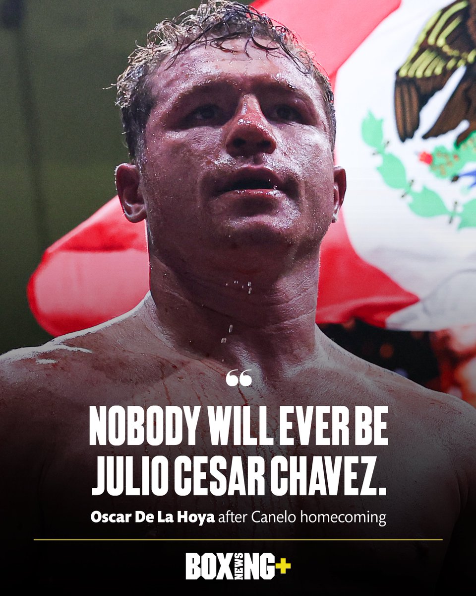 🗣 @OscarDeLaHoya speaks out after #CaneloRyder.