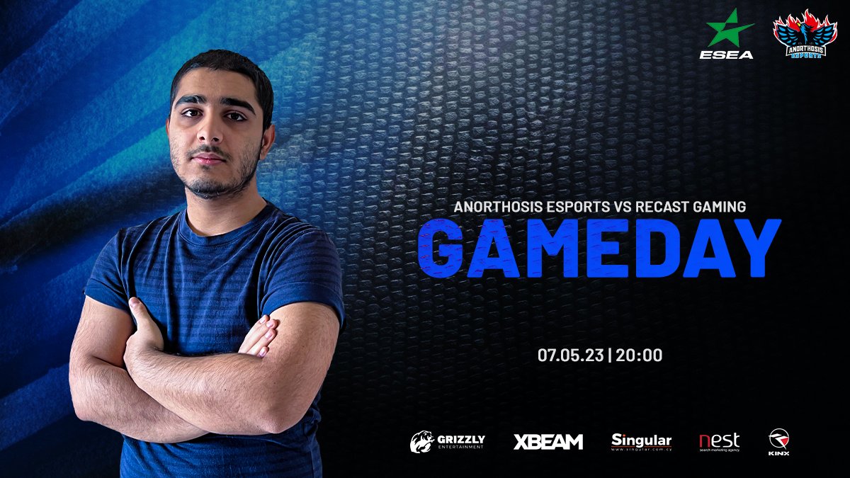 anoesports's tweet photo. 🔥GAMEDAY 08
🏆@ESEA MAIN LEAGUE
⚔️Recast Gaming
🕓20:00
📲#ANOcsgo #For1911Reasons #FreedomToFamagusta #xbeam #singular #nestmarketing https://t.co/aLAFkTFKSP