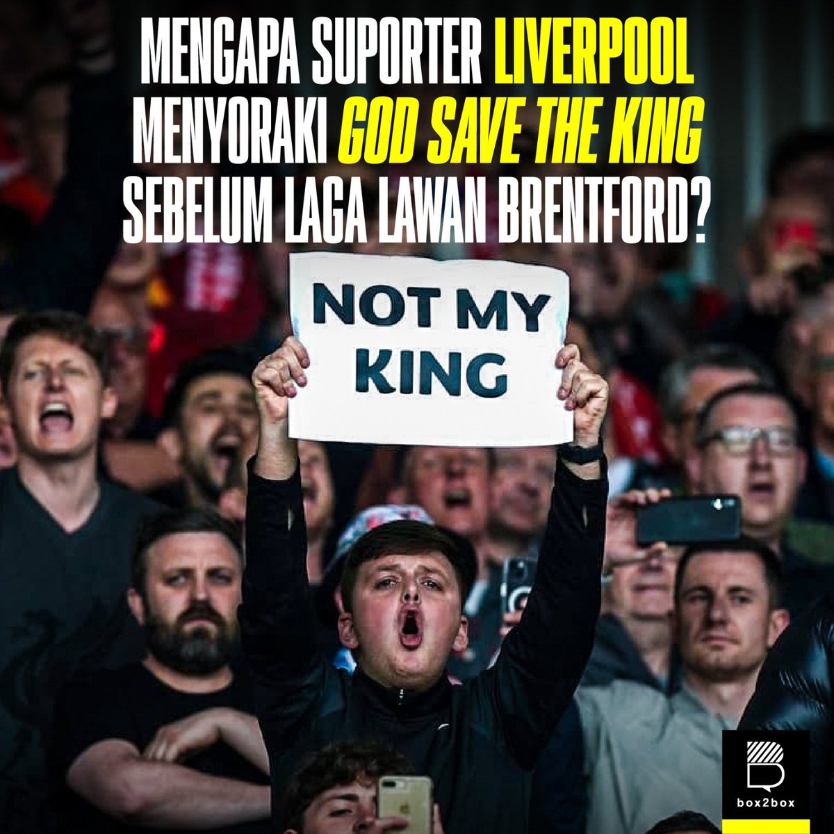 Box2BoxBola's tweet photo. Ini lah alasan kenapa fan Liverpool menyoraki God Save The King sebelum laga lawan Brentford 👀

Ternyata ada hubungannya dengan sejarah. Dulu Liverpool banyak menderita di bawah pemerintah pihak konservatif. Bahkan mereka merasa sebagai outsider 😳

Selengkapnya baca di sini 🙌🏻 https://t.co/LC1InUGLjP
