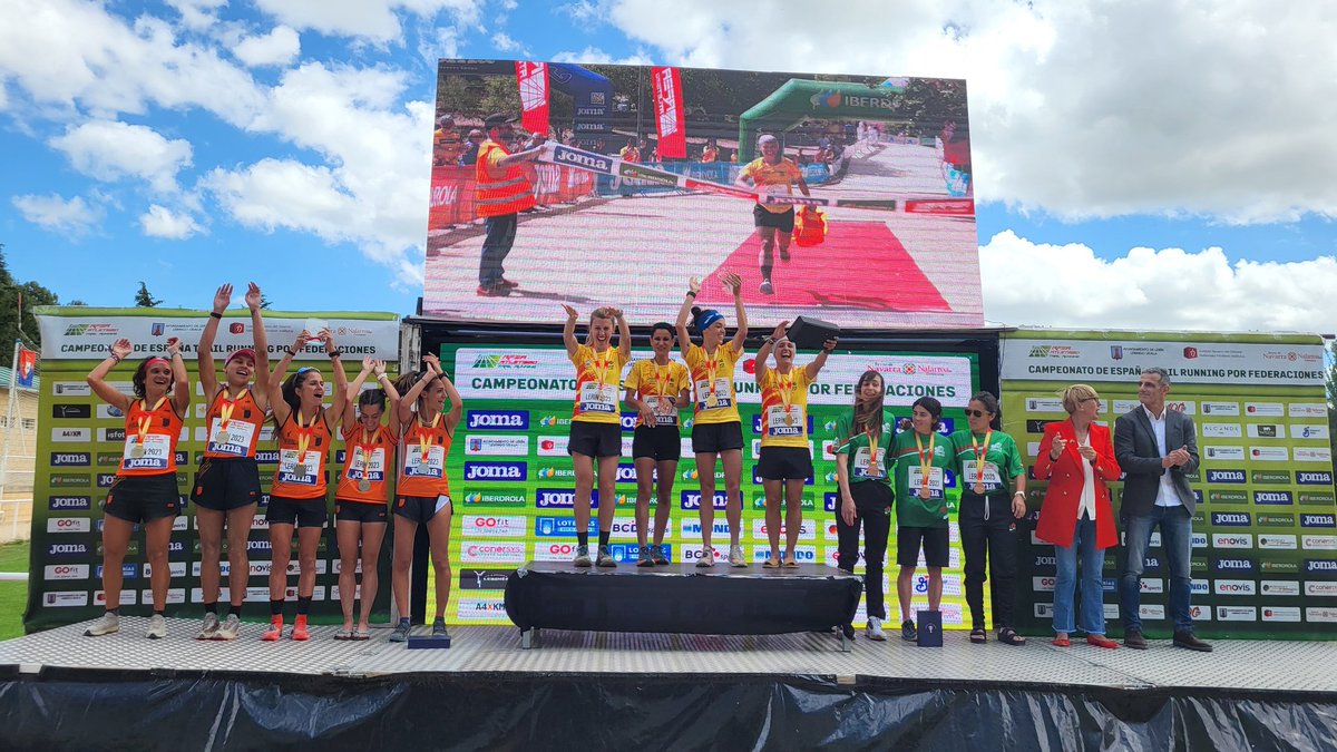 atletismoRFEA's tweet photo. Podios 🚺 del #CEtrailRunningFFAA 

Absoluta 2️⃣7️⃣km
🥇 @Atletisme_FCA
🥈 @atletismeFACV
🥉 País Vasco

Sub23 1️⃣4️⃣km
🥇 @Atletisme_FCA
🥈 País Vasco 
🥉 @AtletismoMadrid

Promoción 8️⃣km
🥇 @FedExtAtletismo
🥈 País Vasco 
🥉 @Atletisme_FCA 

📊 https://t.co/F7ojAbBEk0 https://t.co/GlUnsjydto