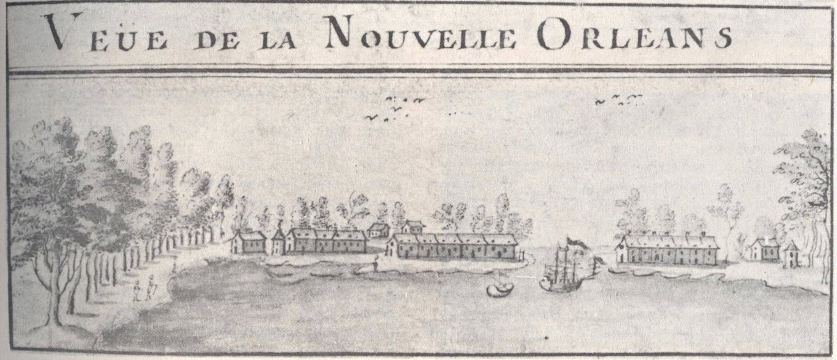 Jean_Vauquelin's tweet photo. 7 mai 1718 
Jean-Baptiste Le Moyne, sieur de Bienville, fonde la Nouvelle-Orléans. Au départ simple comptoir de la Compagnie du Mississippi, elle devint la capitale de la Louisiane française en 1722. https://t.co/uWEFfmWmvA