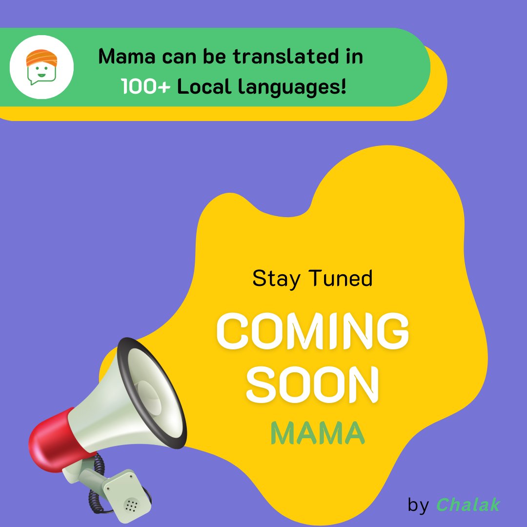 mamarobotics's tweet photo. Mama - An intelligent Ai powered assistant for farmers🎉

One of Mama's exceptional features is its ability to be translated and used in over 100+ local languages.

When is doubt ask Mama !
#mama #agriculture #agritech #ai #chatgpt #farmers #agrifinance #farmtech #agrotech https://t.co/igNwRosF6r