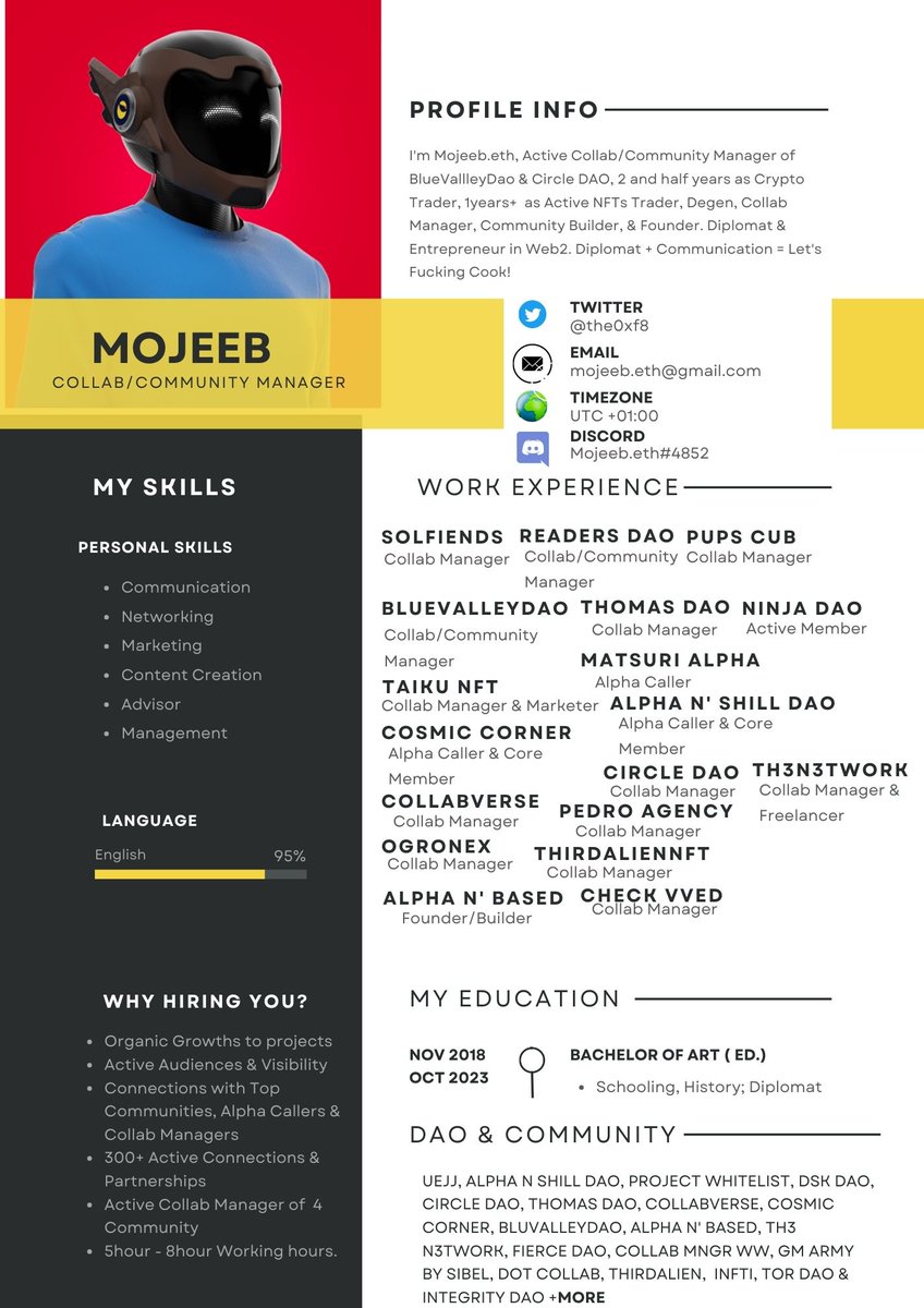 MojeebMotion's tweet photo. Twitter first sees this!
#NFTCommunity #CollabManager #CommunityManager #NFT #NFTProject https://t.co/mbFMIvaBLk