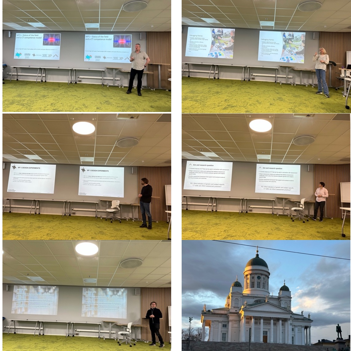 Discussing computational thinking, computational literacy, student competence and teacher competence!  Good discussions in beautiful Helsinki! <a href="/EduSciHelsinki/">Faculty of Educational Sciences, Univ. of Helsinki</a> <a href="/OsloMet/">OsloMet</a> <a href="/kbhprof/">Københavns Professionshøjskole</a> @HiInnlandet <a href="/forskningsradet/">Norges forskningsråd</a>