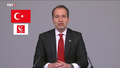 secimanaliz's tweet photo. Yeniden Refah Partisi Genel Başkanı Fatih Erbakan: "Yerli ve millî aşı ve ilaç sanayisini geliştireceğiz." https://t.co/sCVe72HaX5