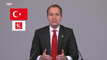 secimanaliz's tweet photo. Yeniden Refah Partisi Genel Başkanı Fatih Erbakan: "Gençlerimizi ateizm, deizm ve eşcinsellikten uzak tutmak için gerekli çalışmaları yapacağız." https://t.co/K5aHECLPsx