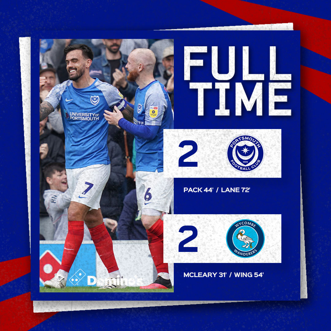 Pompey's tweet photo. Onto next season! 👊

#Pompey https://t.co/EaGO2s8lye