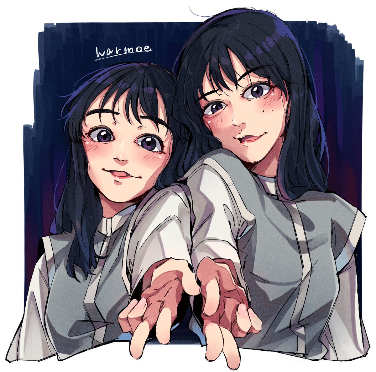 「harmoeちゃん」|びびり✍️🐸のイラスト