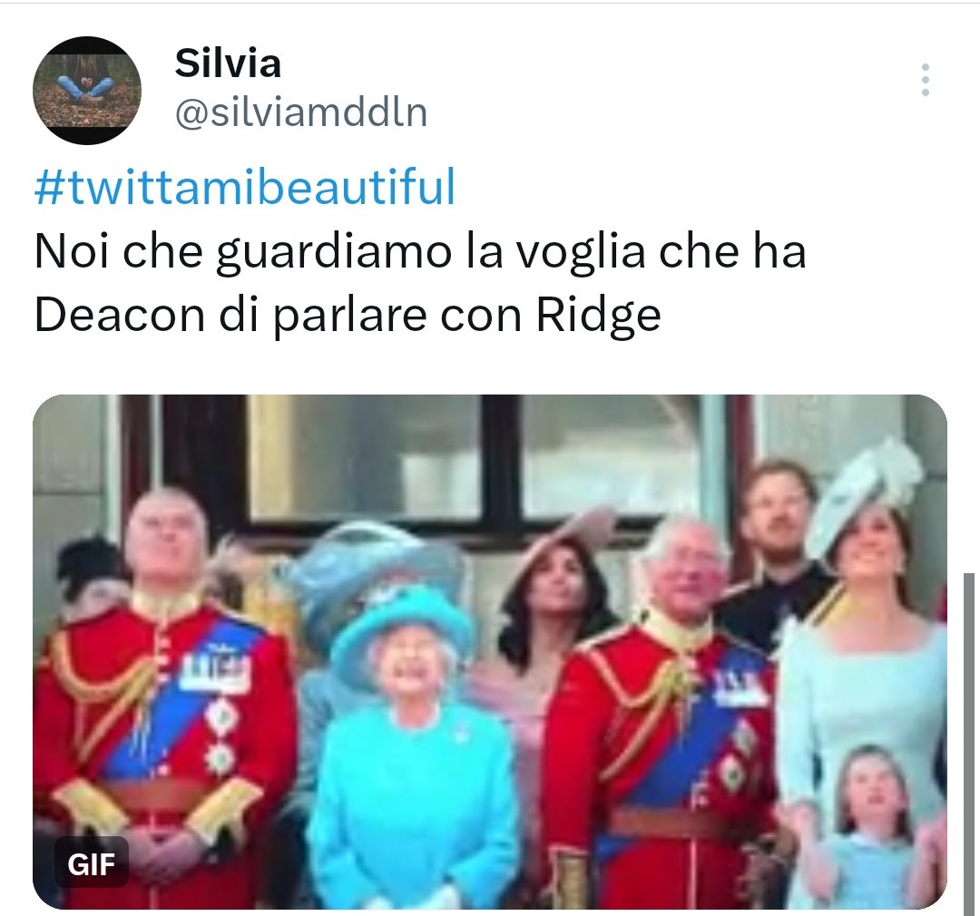 TwBeautiful's tweet photo. #twittamibeautiful #tweetdelgiorno #RoyalEdition di @silviamddln @claudiabertanza @maravestezara @Da__NaNn ai vincitori, un posto sul balcone dei Forrester! https://t.co/jrhaxsjQ2y
