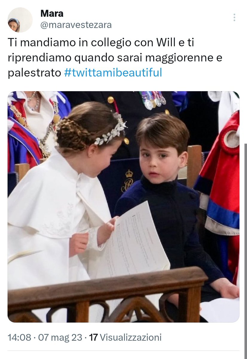 TwBeautiful's tweet photo. #twittamibeautiful #tweetdelgiorno #RoyalEdition di @silviamddln @claudiabertanza @maravestezara @Da__NaNn ai vincitori, un posto sul balcone dei Forrester! https://t.co/jrhaxsjQ2y