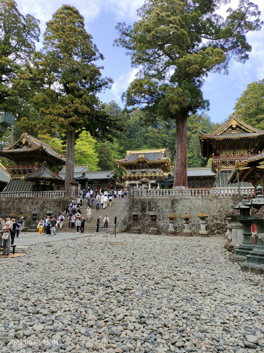 Kazooklyn's tweet photo. GW後半戦ハイライト
日光を巡ってきた！
行きたいところ全部行けたし、温泉も入って疲れを癒せて最高だった！
明日からお仕事頑張ろう💪

 #日光東照宮 
 #華厳滝 
 #東武ワールドスクウェア https://t.co/04w4x42H6h