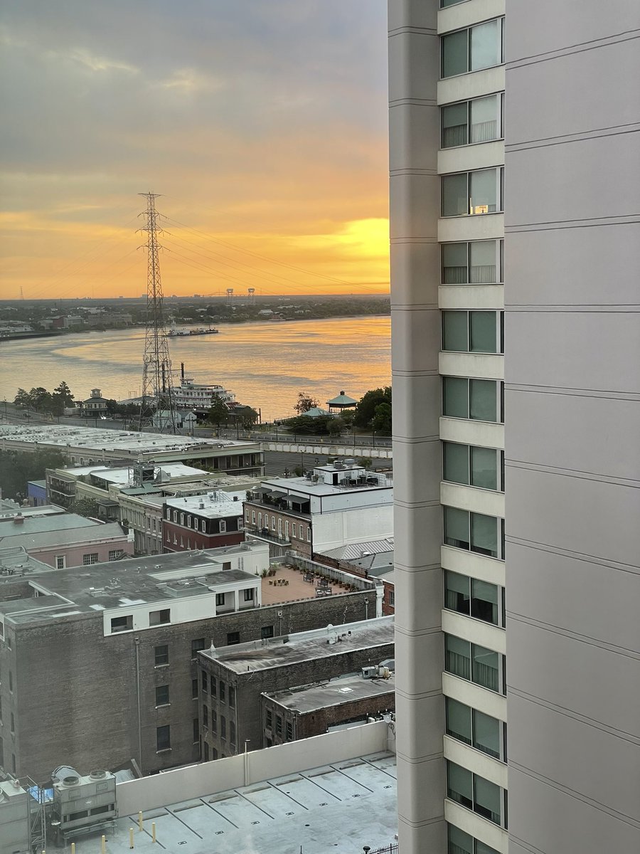 Good morning ☀️ NOLA! Last day today then back to TO ✈️ #SOAPAM2023