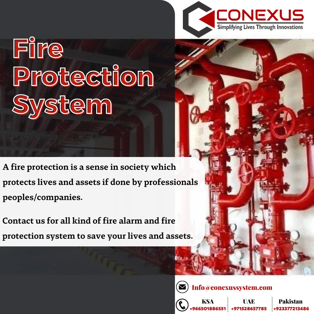 ConexusE's tweet photo. #Conexus #FireFighting #SmokeSystem #FireSystem #FireProtection #FireSafety #FireAlarmsystem #FireAlarm #Securitysystem #Alarm #Protection #Fire #Fireprotection #Firefighter #Firesolution #Maintenance #Companyalarm #Alarmsproducts #Fireextiguisher #Extinguisher #Alarmsecurity https://t.co/gvqlLUVKFY