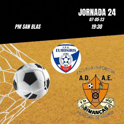 ADAESIMANCAS's tweet photo. ⚫️🟠JORNADA 24▶️ Domingo de partido. ¡VAMOS CHICAS! #AdaeSimancas #FútbolSalaFemenino #VamosChicas https://t.co/6XxiokXa2V