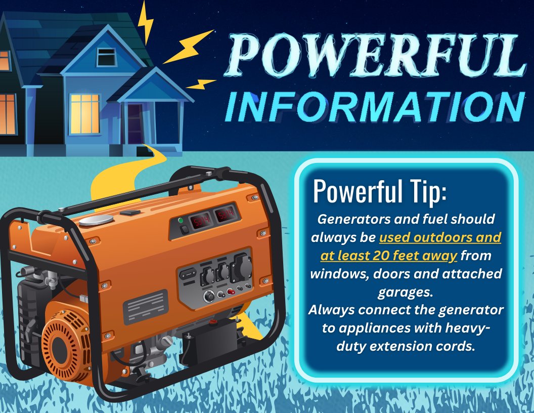 Fort Drum on Twitter "A power outage could happen anytime, so it is