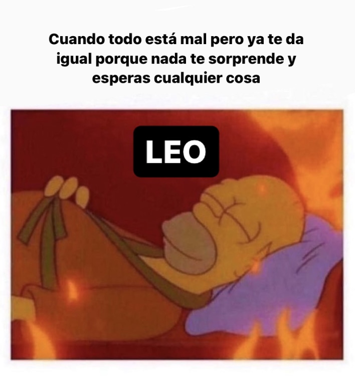 Nuestra paz mental por encima de todo ♌🔥 #leo #horoscoponegro