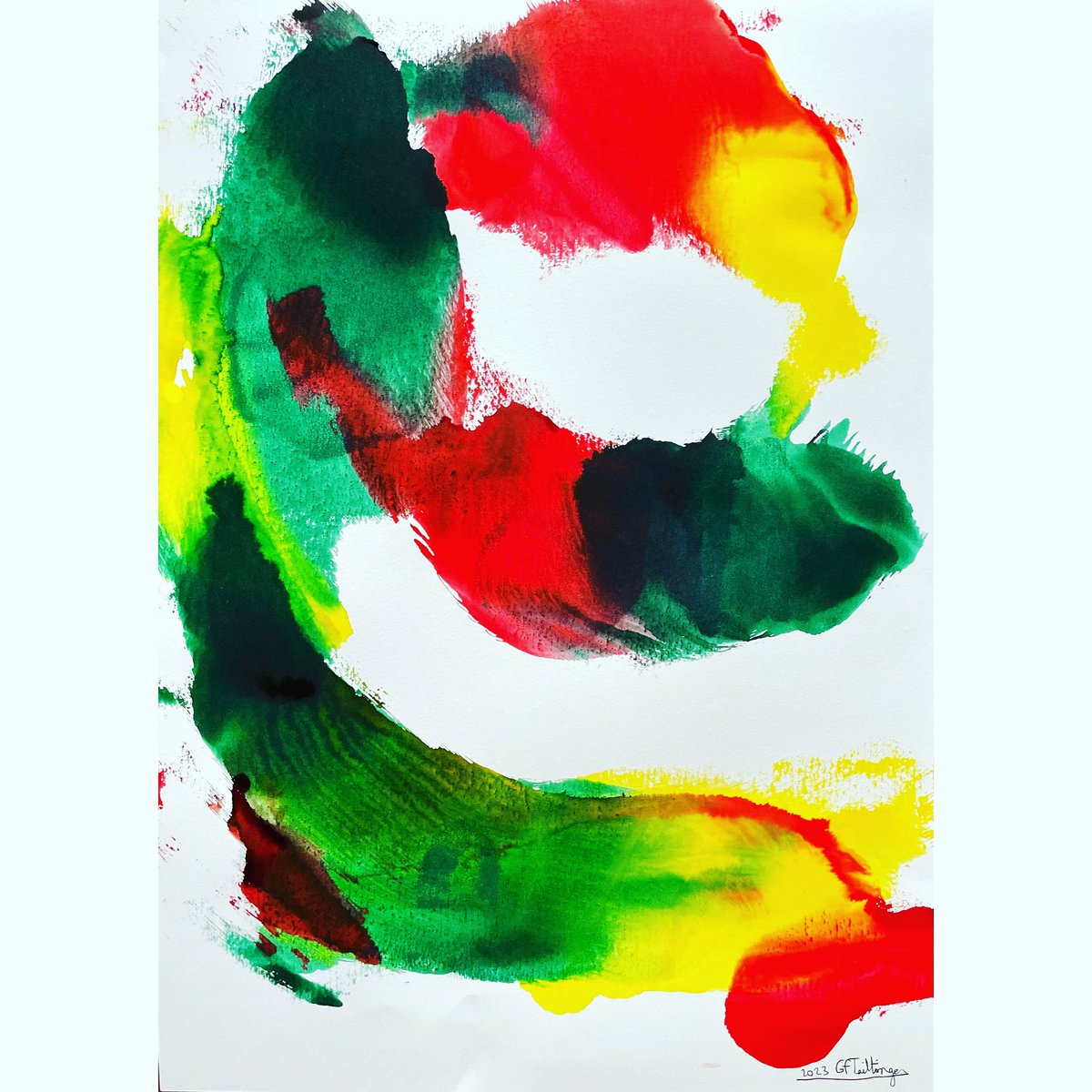 Art expressif, lumière et mouvement 2023 #247 #artexpressif #lumiereetmouvement #artabstrait #gftaittinger #encre #modernart #painting #abstractart #art #abstractartists #contemporarypainting #abstractpainting #taittinger (42cm x 59,4cm)
