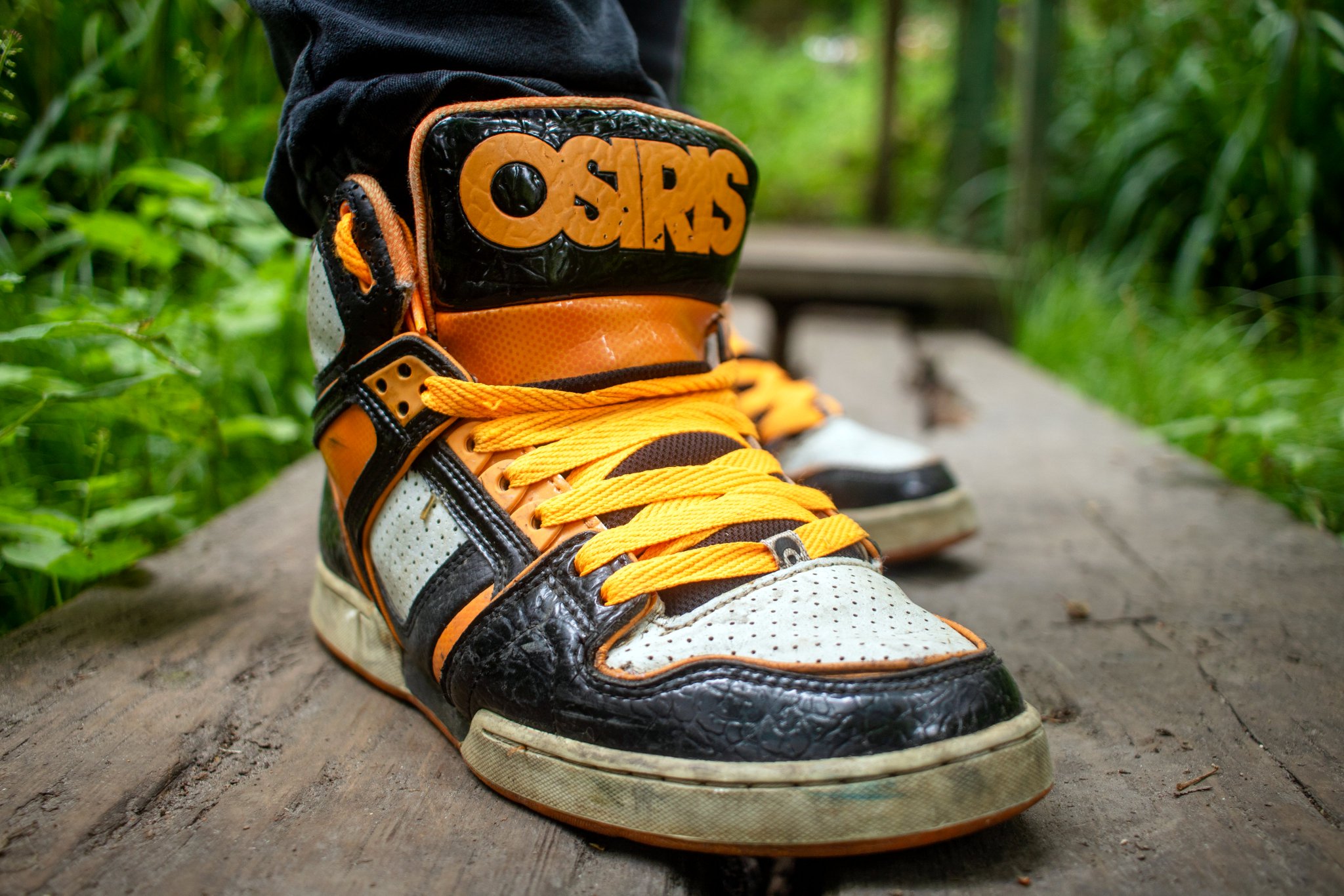 Orange osiris shoes best sale
