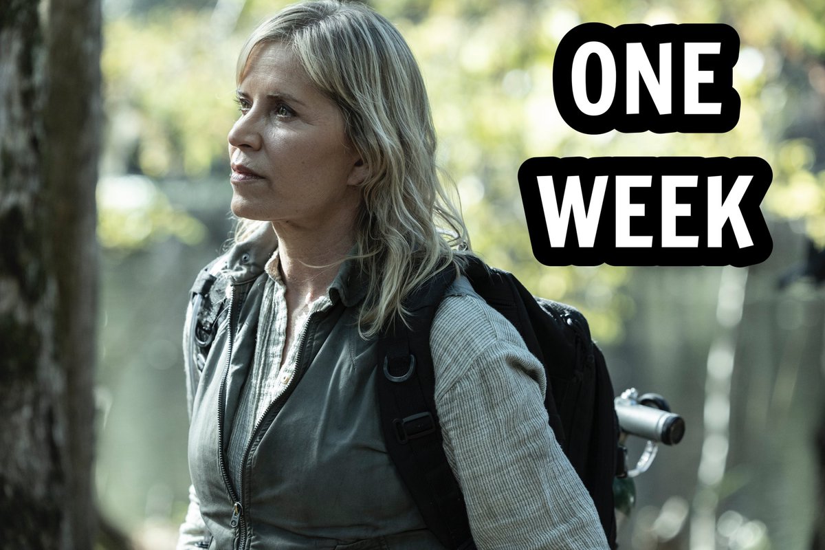 TWalkingDWorld's tweet photo. Madison Clark was there for the very beginning…and now she’s here for the end.

Don’t miss the FINAL SEASON PREMIERE of #FearTWD in just ONE WEEK!! https://t.co/n4EV5EAzsC