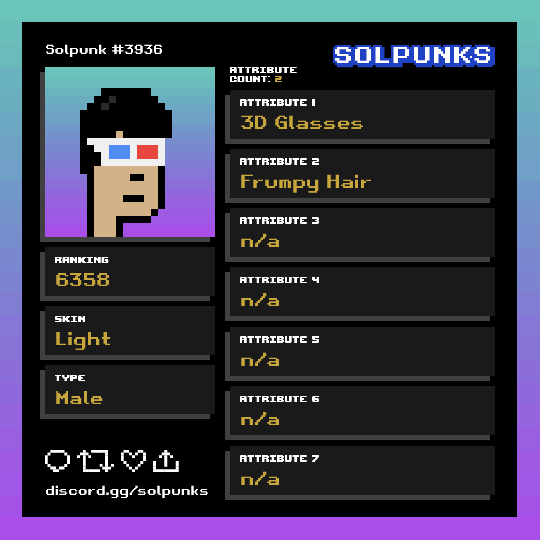 PunksDAOSales's tweet image. SolPunk 3936 has been sold! 

Price: 3.96 SOL ($71 USD) 

→solanart.io/collections/so…

@PunksOnSolana
@SolPunksDAO
#SolPunks #SOL #NFT

solscan.io/tx/3EwBo2a56fo…