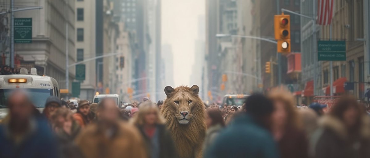 ciguleva's tweet image. Object in a crowd.

Prompt: [YOUR OBJECT] in the middle of a blurred crowd, NYC, bustling city street, in a style of a movie still, by Wes Anderson, fog --ar 21:9 --style raw --q 2 --seed 4170935616

You can remove the seed if you want to gen variations.
For cars, I added…