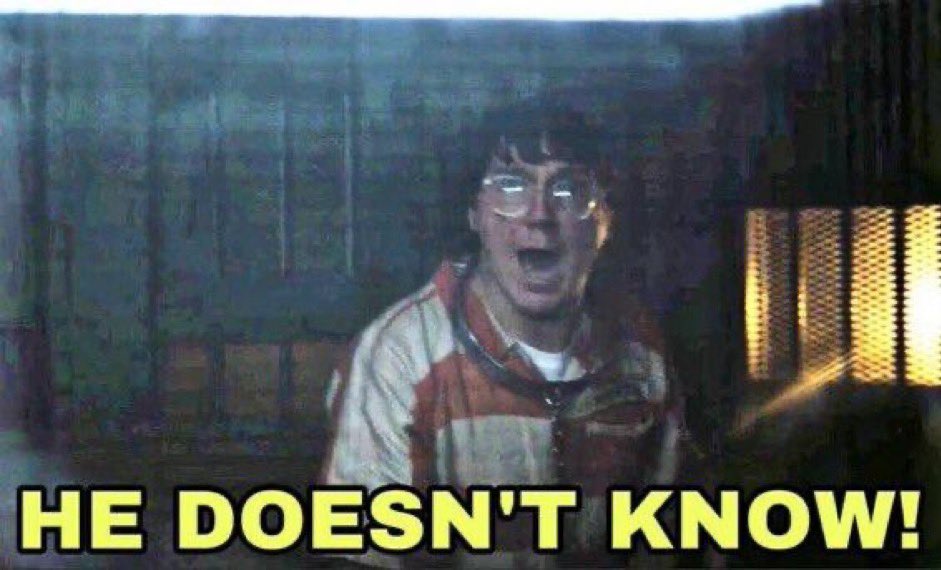 Me when he doesn't know (haha I'm so funny guys)