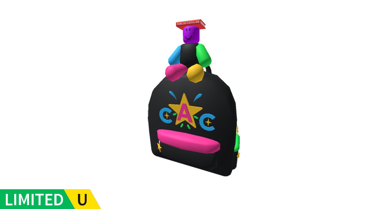 Limited Grátis Agora às 250K Cópias [Catalog Avatar Creator Backpack]  Roblox Limited UGC Grátis 