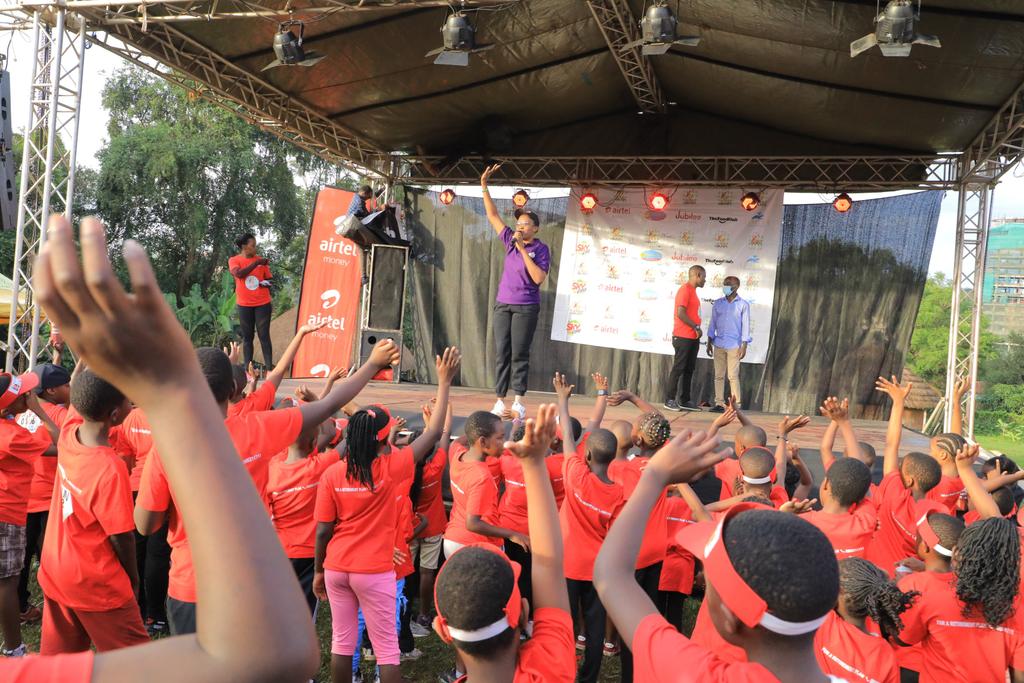 kampalakidsrun's tweet photo. Our children not only ran for safe drinking water in Primary Schools but also had fun. #KampalaKidsRun. @Hbamulinde @JoyfulVegan @joycegiraud @lubega_abbey @Misskihoro @KimBubello https://t.co/5urBF2CxsN