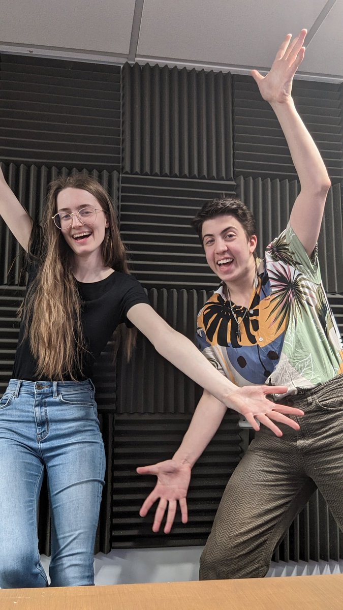 I get to play bangers one last time at Soundtrack Station with <a href="/jessica_journo_/">Jessica Blackburn</a> 💕 Thank you for being a nerd with me the whole way.