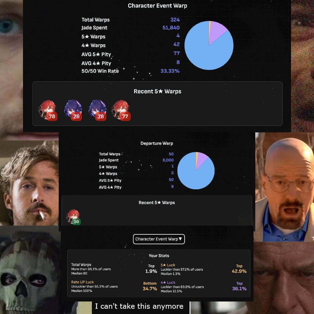 SimpaGator's tweet image. I have the worst Honkai Star Rail NA. 
Ask me anything. 

#honkaistarrail #shitluck #whygod