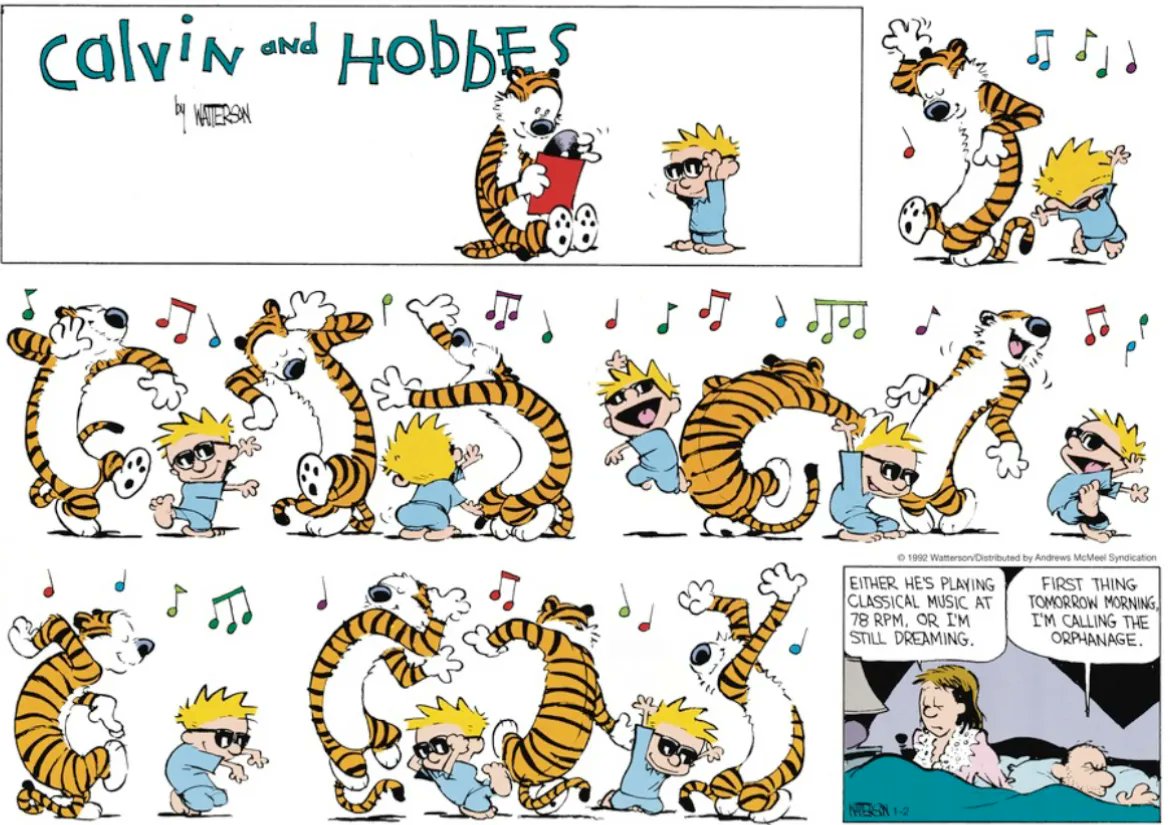 Calvin and Hobbes Fan Account tweet media