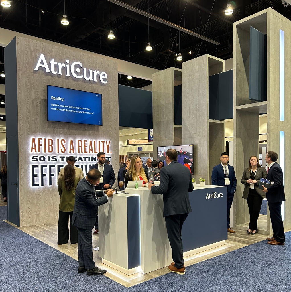 AtriCure's tweet image. Join us at #AATS2023 and visit the AtriCure Surgical Suite for an unparalleled hands-on learning experience using simulation models, featuring Open Concomitant and Hybrid AF™ Therapy with LAAM procedures. Don&apos;t miss out! #surgicalsimulation @aatshq